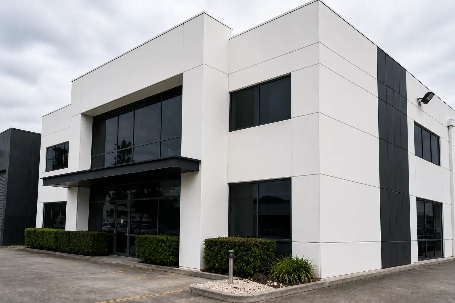 Cleaned Building Facades